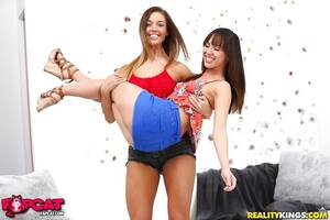 Lesbian Porn Stars - Real Life Lesbian Pornstars Jenna Sativa And Val Midwest Toy Trimmed Cunts  - FAPCAT