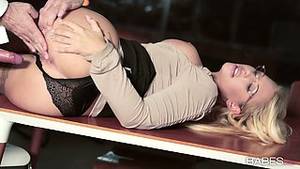 hot tempered - Sensual secretary Kyra Hot is fucked by hot tempered boss right on the table