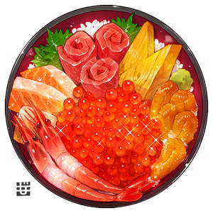 Food Porn Asian - anime food asian food porn anime food seafood sweets offireandwaves â€¢