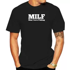 Funny Porn For Men - Milf Man I Love Funny Porn Fisherman cool T-Shirt branc cotton top tees male  tshirt men summer cotton t-shirts 4XL 5XL EURO SIZE - AliExpress