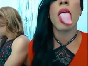 ladyboy tongue - shemale long tongue Shemale Porn Video - Shemale and Tranny Porn Tube -  ShemaleZ.com