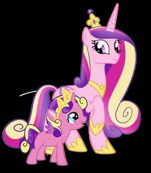 Mlp Cadence Filly - My little pony friendship is magic princess cadence and her daughter  princess skyla