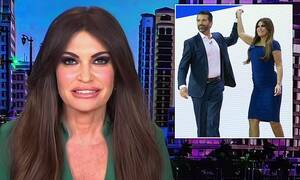 Kimberly Guilfoyle Porn - Kimberly Guilfoyle vows she and and beau Donald Trump Jr will be at first  Republican debate after claiming Fox News banned them | Daily Mail Online