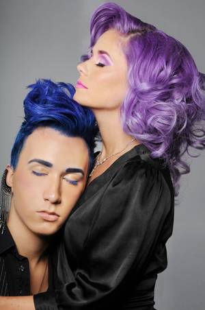 Black Purple Hair Porn - Love the purple tone!