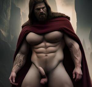 Big Dick Fantasy Porn - 30yo Viking Bodybuilder's Erect Thick Big Dick in Dark Fantasy Mountains:  Angry Black Hair, Partially Nude, Perfect Body, Tattoos'. - AI Generated  Porn Pic - XGROOVY.COM