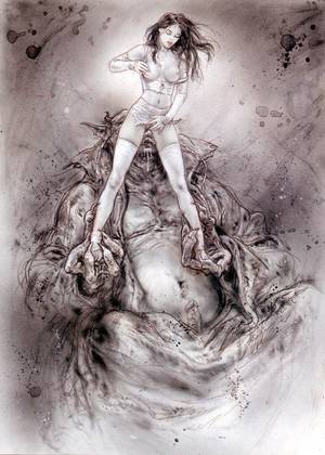 Erotic Fantasy Art Porn - BD-adultes.com (@BdAdultes) | Twitter - Luis Royo, monster. Luis Royo EroticaArt GoogleDark ArtArt GalleryFantasy ArtMonstersPornPrince