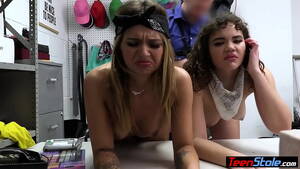 latin gang member girls nude - Latina teen gang members Mia Kay and Naudi Nala fucked by a perv LP officer  - XVIDEOS.COM