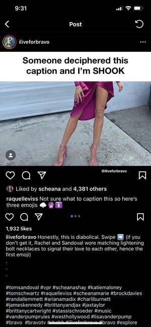 Bolt Porn Captions - So calculatedâ€¦. : r/vanderpumprules