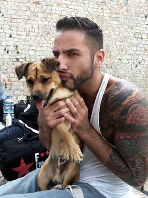 Beaux Gosses - A porn star and a puppy; this is perfection. Beaux GossesLes ...