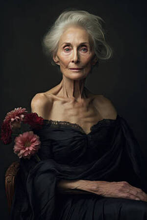 Grandma Pregnant Porn - Granny Dress Art for Sale - Fine Art America