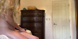 caught on nanny cam nude - Blonde teen caught naked on hidden camera! - Tnaflix.com