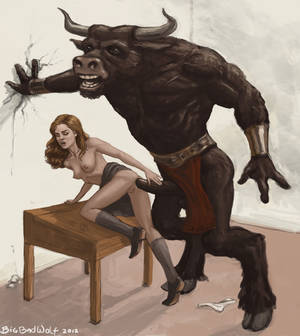 3d R Hermione Porn - Hermione Granger and a minotaur by remus_lupin