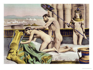 Ancient Pornography - edouard-henri-avril-ancient-times-plate-vii-from-de-figuris-veneris-by-f-k-forberg  - PORNCEPTUAL