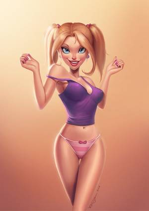 Lollipop Girls 3d Porn Sci Fi - ArtStation - Pin-up Girl, Felipe Kimio