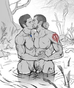 Cortez Mass Effect 3 Gay Porn - mshenko sketch by AndrewRyanArt