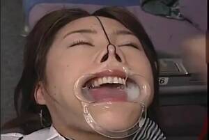 extreme japanese bukkake dmc - MILKY CAT - Bukkake stewardess with nose hook (DMC-14) | HeavyFetish