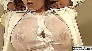 bondage office lady - Subtitles Japanese office lady big breast drool fest