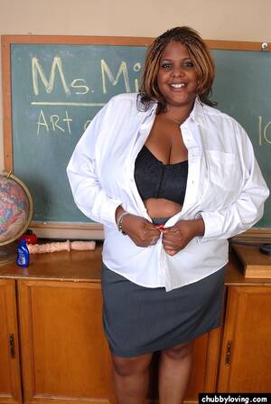 mature black teacher - Mature ebony teacher SSBBW Winxx is undressing in the classroom -  PornPics.com