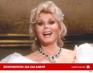Eva Gabor Nude Porn - Zsa Zsa Gabor, the Hungarian beauty who some called the OG Kim Kardashian,  is dead just shy of 100 years old ... TMZ has learned.