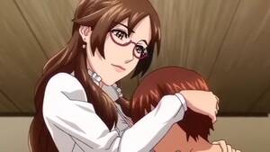 anime milf cartoons - Sexy Hentai MILF Office Uniform | Young Boy Cartoon Porn Video