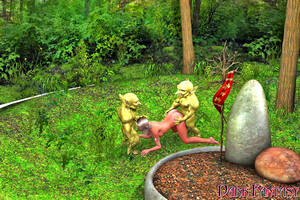3d Gnome Porn - Elven priestess ambushed and raped by gnomes | 3dwerewolfporn.com