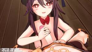 Anime Schoolgirl Porn Pov - Sexy Anime Schoolgirl Hu Tao Moans in POV Cartoon Clip