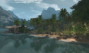 beach naturist movies - Dare to Bare Nude Beach Community | Second Life Destinations