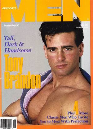 Classic Muscle Porn Magazines - Tony Brandon l T.J. Scott l Jose Contreras l Vintage Gay Porn Studs, Muscles  & Beefcake - September, 1990 Advocate Men Magazine: Amazon.com: Books