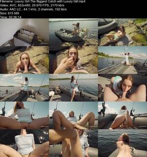Fishing Sex - LuxuryGirl Fishing Boat Sex SD 480p Â» Download HD Uploaded Porn Video