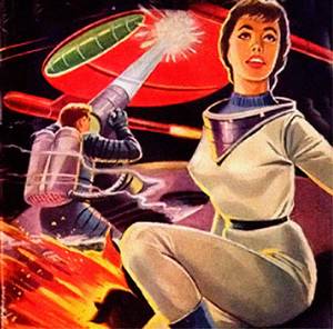 Italian Sci Fi Cartoon Porn - Italian science fiction art was also very colorful, and featured beautiful  astronaut ladies
