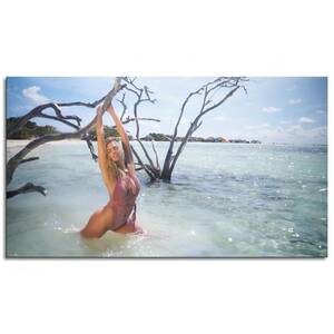naked beach home - USANGLERS Nude Bikini Girl Fitness Model Poster Hot Girl Posters Canvas  Prints Bedroom Bathroom Porn Poster Wall Art For Home Office Bathroom  Decorations Unframed 36\