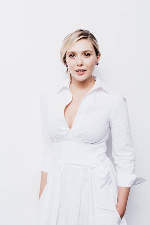 elizabeth olsen topless beach - Elizabeth Olsen attended the premiere 'I Saw The Light' and featured  portraits at the