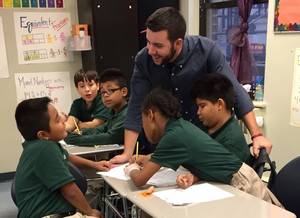 Emily Art Teacher Porn - First-year teacher James Cavanagh will see his work load lightened when a  colleague returns from maternity leave this month. Sara Neufeld