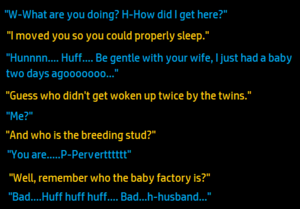 Night Porn Captions - Oplot-M: Porn Caption Revival #15 (Late Night Breeding)