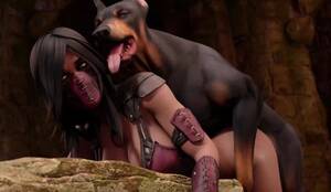3d Animal Porn Anime Girl - Mileena x Dog - 3D Porn / 3Dãƒãƒ«ãƒŽ watch online or download