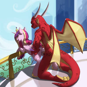 anal sex dragon - e621 2013 4_toes adultery all_fours anthro anthro_on_feral  anthro_penetrating_feral anus bat_wings bestiality blush butt claws  digital_media_(