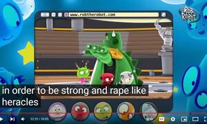 Megan Fox Monster Porn Captions - YouTube AI is putting explicit language into captions for videos aimed at  children | Daily Mail Online