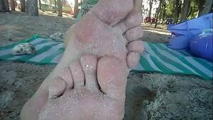 beach sex feet - Foot fetish on the beach. - XNXX.COM