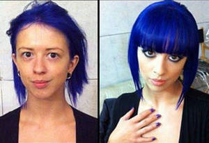 Japanese Makeup Porn - 34 Porn Stars Before And After Makeup