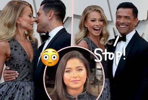 interracial xxx kelly ripa - Kelly Ripa & Mark Consuelos Warn Daughter To STAY AWAY From Their Bedroom:  'It's Freaky Week!' - Perez Hilton