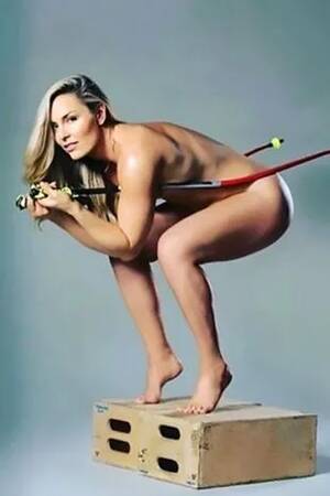 Lindsey Vonn Nude Girl Porn - Lindsey Vonn bares all as she poses naked to promote new book 'Strong Is  The New Beautiful' - Mirror Online