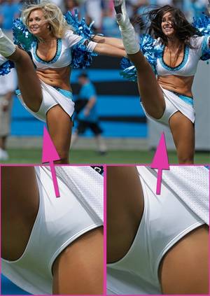 nfl cheerleader pussy upskirts - Upskirt