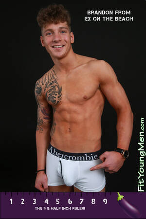Brandon Myers Porn Fityoungmen - Fit Young Men: Model Brandon Myers - Gym - From Ex on the Beach & ITV2  Bromans to F&F - Brandon Myers Naked 9.5 Inches of Uncut Beauty!