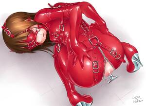 anal latex bondage cartoon - Bdsm Latex Anime | BDSM Fetish
