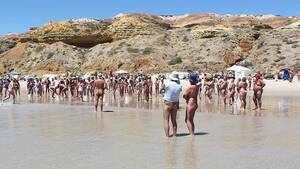 group nude beach - Nudists chase down naked man with camera hidden in esky on Maslin Beach,  South Australia : r/australia