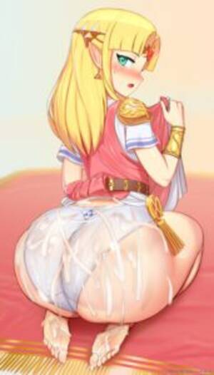 hentai cumming in panties - The Legend Of Zelda Hentai - Cum On Feet, Blush, Breasts, Panties, Looking  Back - Valorant Porn Gallery