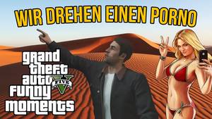 Funny German Porn Cartoons - WIR DREHEN EINEN PORNO - GTA 5 Online FUNNY MOMENTS #10 ANAL FATAL, Profi  Piloten (German, Deutsch)
