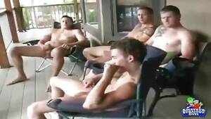 jerking off watching porn - Straight guys watch gay porn