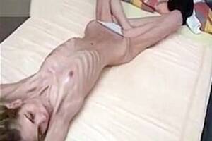 Bizarre Skinny Porn - Bizarre skinny bony babe posing in her panties showing off, watch free porn  video, HD XXX