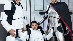 Awaken Porn - Finn Gets Fucked By Captain Phasma & Stormtrooper in STAR WARS The Force  Awakens Gay Porn
